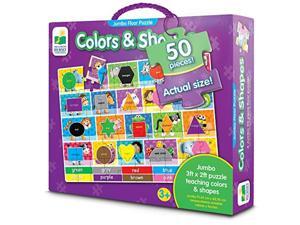 the learning journey jumbo colors and shapes floor puzzle