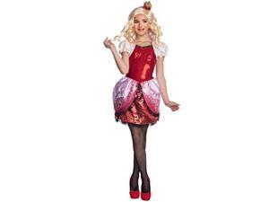 rubies ever after high child apple white costume, child large rubies ever after high child apple white costume, child large