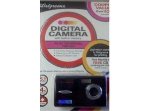 5.1mp digital camera with 1.5inch screen 89480blackwg 5.1mp digital camera with 1.5inch screen 89480blackwg