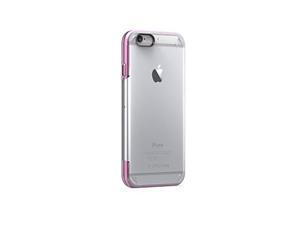 puregear slim shell pro for iphone 6s plus/6 plus  clear/pink