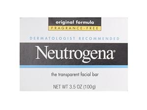 neutrogena original formula facial bar, fragrance free 3.5 oz.