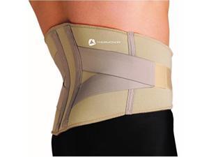 thermoskin lumbar back support, beige, xxlarge thermoskin lumbar back support, beige, xxlarge