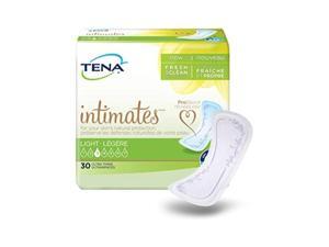 tena intimates light ultra thin pads regular length 30 countpack of 2 tena intimates light ultra thin pads regular length 30 countpack of 2
