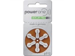 power one size 312 mercury free hearing aid batteries 2pack 60 batteries power one size 312 mercury free hearing aid batteries 2pack 60 batteries