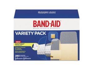 band aid adhesive bandages variety pack, 280 count