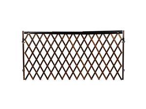 evenflo expansion swing wide gate extrawide gate farmhouse, dark wood