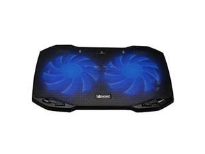 klim pro laptop cooling pad  the most powerful slim pc fan cooler for computer  rapid cooling action  2 fans ventilated support  light quiet  usb laptops portable gaming stand 11 to 15.6 inches