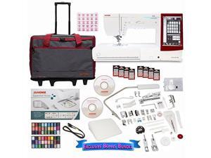 janome memory craft 14000 sewing and embroidery machine with exclusive bundle janome memory craft 14000 sewing and embroidery machine with exclusive bundle
