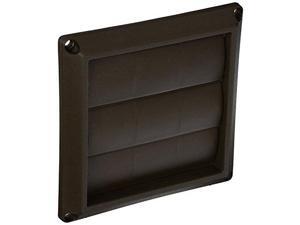lambro industries 2677b plastic louvered vent hood, 4 in. , brown pack of 2 lambro industries 2677b plastic louvered vent hood, 4 in. , brown pack of 2