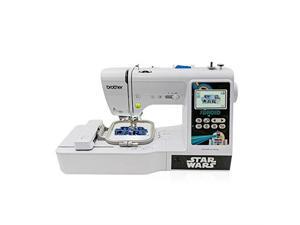 brother lb5000s star wars computerized sewing and embroidery machine, white brother lb5000s star wars computerized sewing and embroidery machine, white