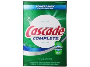 cascade complete, powder dishwasher detergent, fresh scent 45 oz pack of 2