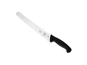 mercer culinary m23210 millennia wide wavy edge bread knife, 10inch, black mercer culinary m23210 millennia wide wavy edge bread knife, 10inch, black