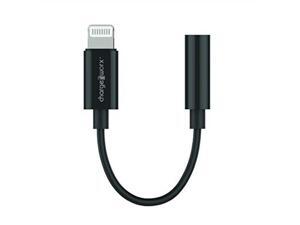 chargeworx lightning to 3.5mm headphone jack adapter, mfi certified audio connector for iphone x, xr, xs, xs max, 8, 8 plus, 7, 7 plus, ipod, ipad, supports music control and call functions black chargeworx lightning to 3.5mm headphone jack adapter, mfi certified audio connector for iphone x, xr, xs, xs max, 8, 8 plus, 7, 7 plus, ipod, ipad, supports music control and call functions black