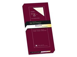 southworth exceptional resume envelopes, 100% cotton, size 10, ivory, 50 count r14i10l southworth exceptional resume envelopes, 100% cotton, size 10, ivory, 50 count r14i10l
