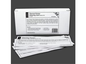 thermal printer cleaning card 2"x6" 50.8mm x 152.4mm 25 cards thermal printer cleaning card 2"x6" 50.8mm x 152.4mm 25 cards