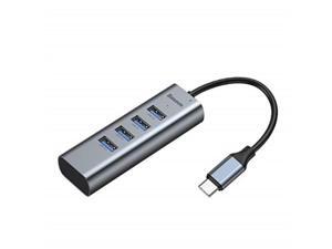 usb c hub 3.0, baseus aluminum usb typec hub 3.0 with 60w pd charging port and 4 usb3.0 ports, usb c to power delivery charging port adapter for macbook pro, chromebook, xps, galaxy s10/s9, and more usb c hub 3.0, baseus aluminum usb typec hub 3.0 with 60w pd charging port and 4 usb3.0 ports, usb c to power delivery charging port adapter for macbook pro, chromebook, xps, galaxy s10/s9, and more