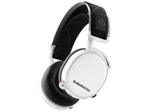 steelseries arctis 7  wireless gaming headset  dts headphone:x v2.0 surround for pc and playstation 4  white 2019 edition