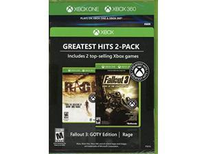 xbox greatest hits 2pack: fallout 3: goty edition / rage