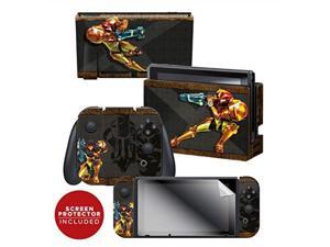 controller gear officially licensed nintendo switch skin & screen protector set metroid "samus" nintendo switch controller gear officially licensed nintendo switch skin & screen protector set metroid "samus" nintendo switch