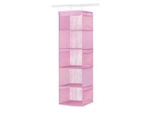 Pink Hanging Accessory Shelves Pink