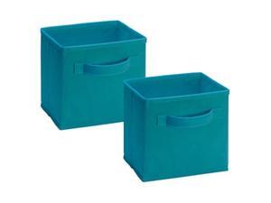 closetmaid 1538 cubeicals mini fabric drawers, ocean blue, 2 pack closetmaid 1538 cubeicals mini fabric drawers, ocean blue, 2 pack
