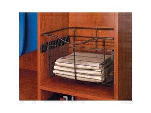 revashelf cb241411orb5 24" x 14" x 11" pullout closet basket, oil rubbed bronze revashelf cb241411orb5 24" x 14" x 11" pullout closet basket, oil rubbed bronze