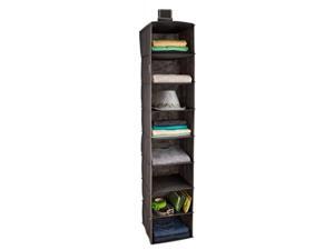closetmaid 31454 8shelf hanging closet organizer, gray closetmaid 31454 8shelf hanging closet organizer, gray