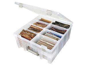 artbin 6990ab super satchel compartment box clear, art and craft supplies box with removable dividers, secure latches, handles artbin 6990ab super satchel compartment box clear, art and craft supplies box with removable dividers, secure latches, handles