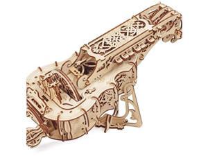 ugears mechanical models 3d wooden puzzle  mechanical hurdygurdy musical instrument