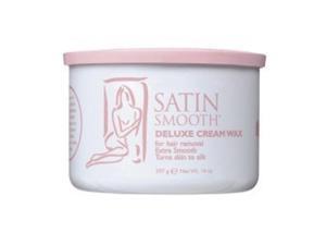 satin smooth deluxe cream wax, 12 pack, pink satin smooth deluxe cream wax, 12 pack, pink