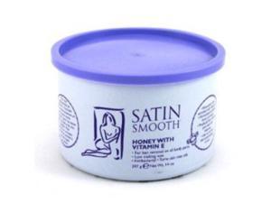 satin smooth wax honey with vit e 14 oz. jar pack of 6 satin smooth wax honey with vit e 14 oz. jar pack of 6
