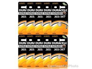 Duracell 357 303 6 Px76 Sr44w Sw Lr44 Ag13 Silver Oxide Battery Newegg Com