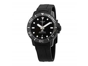tissot seastar 1000 black dial automatic men's rubber watch t120.407.37.051.00 tissot seastar 1000 black dial automatic men's rubber watch t120.407.37.051.00