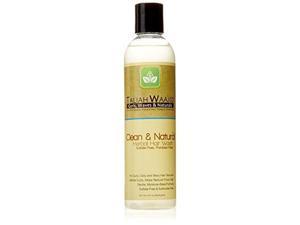 taliah waajid clean & natural herbal hair wash, 8 oz