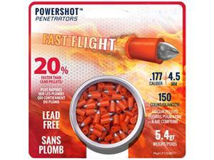 Crosman Powershot Fast Flight Penetrators .17 Cal. 150 Count LF1754 Crosman Powershot Fast Flight Penetrators .17 Cal. 150 Count LF1754