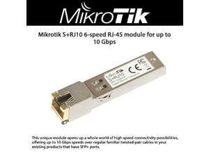 Mikrotik S+RJ10 6-speed RJ-45 Module for up to 10 Gbps