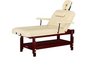 master massage 31'' spamaster series lx stationary massage table with memory foam package, cream master massage 31'' spamaster series lx stationary massage table with memory foam package, cream