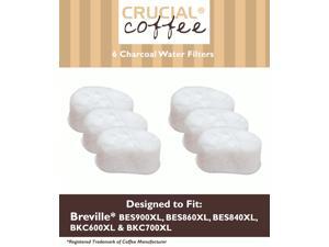 6 Breville Single Cup Coffee Brewer Charcoal Filters, Part # BWF100 6 Breville Single Cup Coffee Brewer Charcoal Filters, Part # BWF100