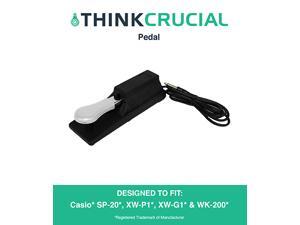 Casio Sustain Pedal Fits CTK-2080, CTK-2100, CTK-2200, CTK-2300 & CTK-3000 Keyboards, Designed & Engineered by Think Crucial Casio Sustain Pedal Fits CTK-2080, CTK-2100, CTK-2200, CTK-2300 & CTK-3000 Keyboards, Designed & Engineered by Think Crucial