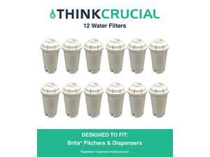 12 Brita Water Filter Replacements Fit Pitchers & Dispensers 12 Brita Water Filter Replacements Fit Pitchers & Dispensers