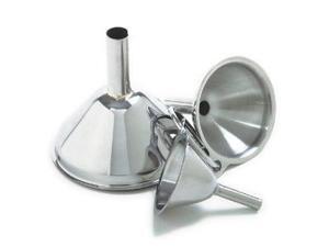 Norpro 3-Piece Stainless Steel Funnel Set Norpro 3-Piece Stainless Steel Funnel Set