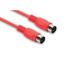 Hosa MID-303RD Midi Cable Rd 3ft