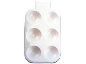 Jack Richeson Plastic Paint Palette 6 well paint palette Jack Richeson Plastic Paint Palette 6 well paint palette