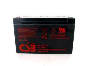 CSB GP-6120F2 Battery 6V/12Ah AGM Battery-F2 Terminal CSB GP-6120F2 Battery 6V/12Ah AGM Battery-F2 Terminal