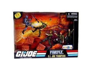 G.I. JOE Exclusive Action Figure Troop Builders Set Firefly Vs. GI Joe Troppers Greenshirts G.I. JOE Exclusive Action Figure Troop Builders Set Firefly Vs. GI Joe Troppers Greenshirts