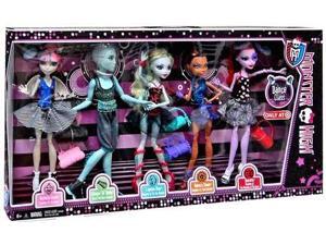 Monster High Dance Class 5 Pack - Rochelle Goyle, Gil Webber, Robecca Steam, Lagoona Blue, and Operetta Monster High Dance Class 5 Pack - Rochelle Goyle, Gil Webber, Robecca Steam, Lagoona Blue, and Operetta