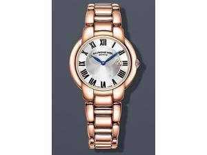 Raymond Weil Jasmine Silver Dial Rose Gold PVD Steel Ladies Watch 5229-P5-01659 Raymond Weil Jasmine Silver Dial Rose Gold PVD Steel Ladies Watch 5229-P5-01659