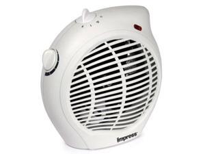 Impress IM-701 1500 watt 2 Speed Fan Heater with Adjustable Thermostat