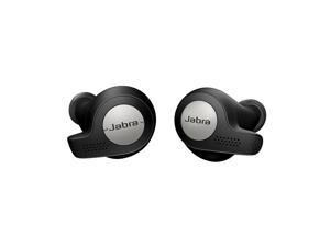 Jabra Elite Active 65t Wireless Earbuds (Black Titanium) with Ambient Noise Reduction (Refurb)