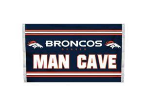 Fremont Die Inc Denver Broncos Man Cave Flag With 4 Grommets Flag Fremont Die Inc Denver Broncos Man Cave Flag With 4 Grommets Flag